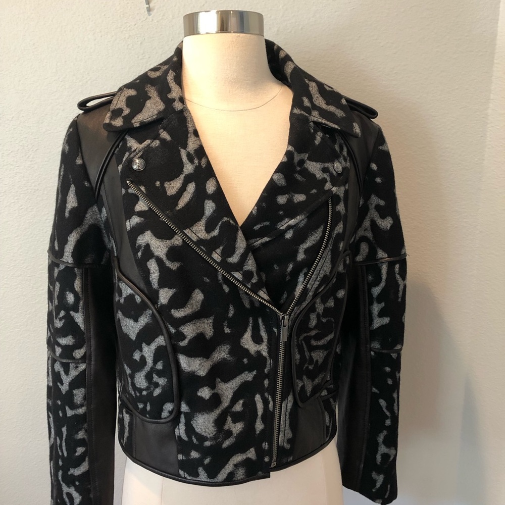 Diane Von Furstenberg animal print jacket